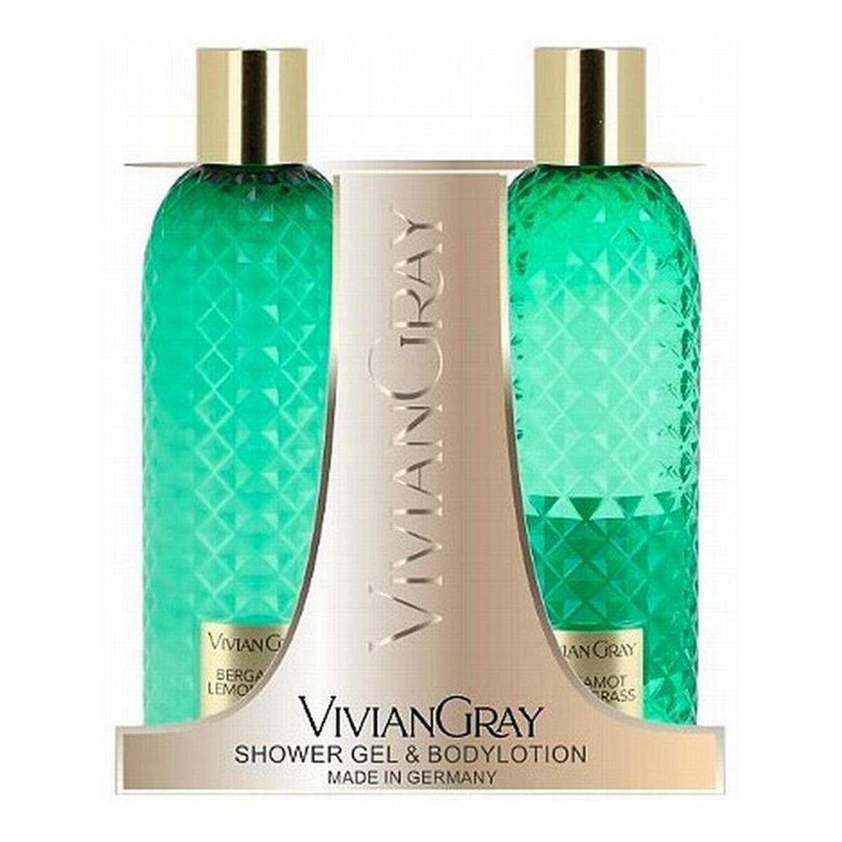 Vivian Gray Zestaw do ciała Mleczko + Żel Bergamot & Lemongrass