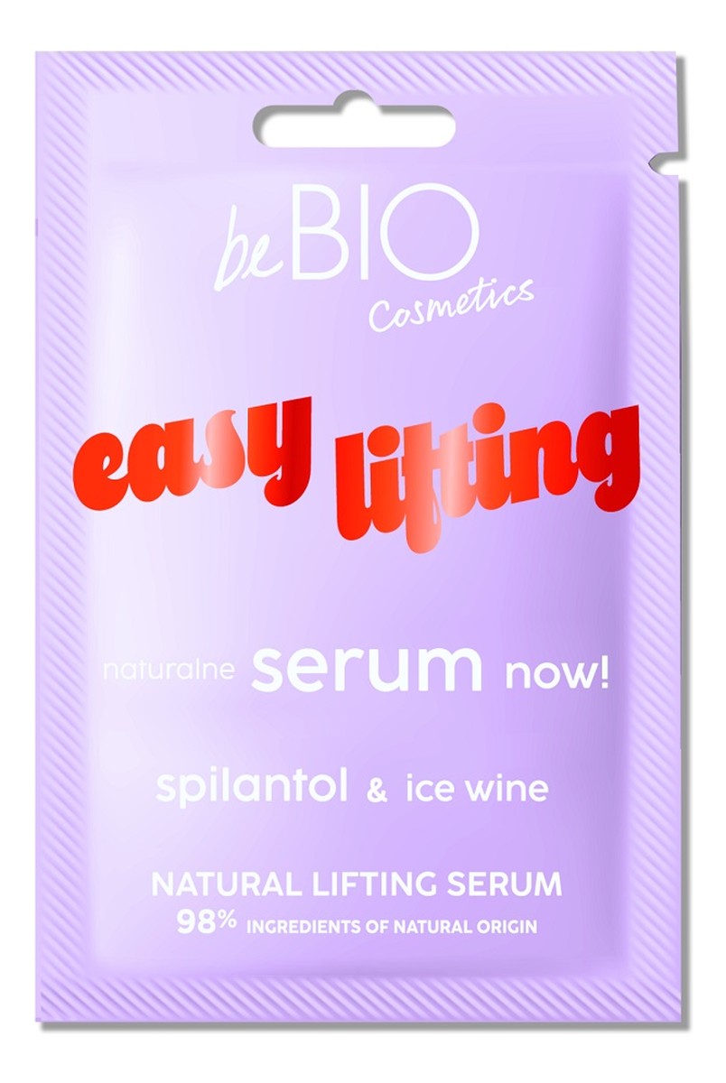 Easy lifting naturalne liftingujące serum do twarzy now!