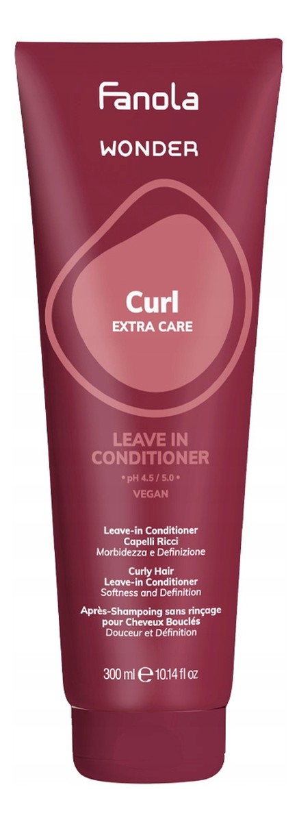 Wonder curl extra care odżywka do włosów kręconych bez spłukiwania