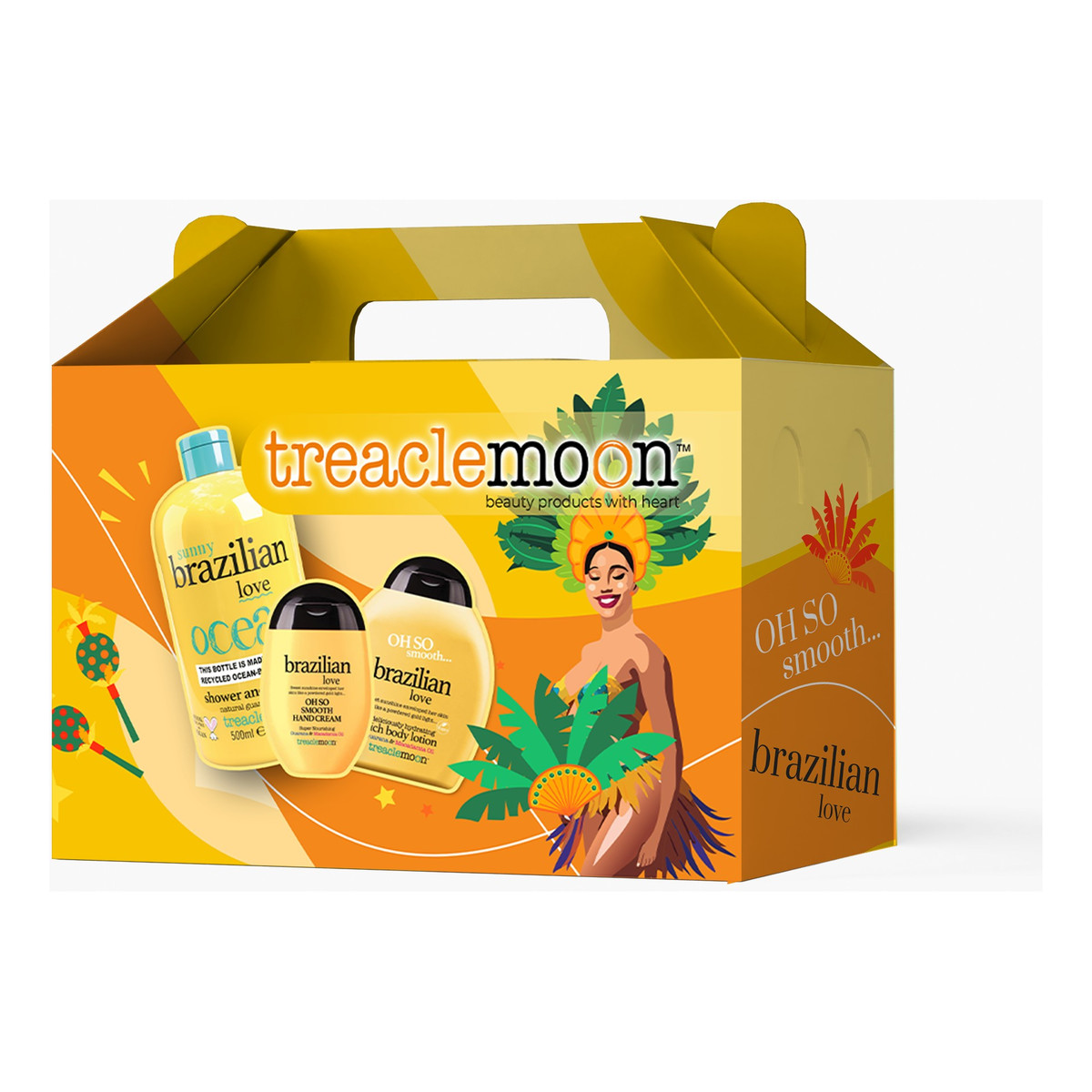 Treaclemoon Brazilian Love Zestaw żel 500 ml + balsam 250 ml + krem do rąk 75 m