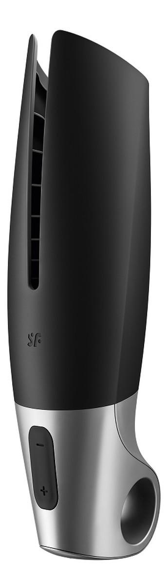 Power masturbator wibrujący masturbator black