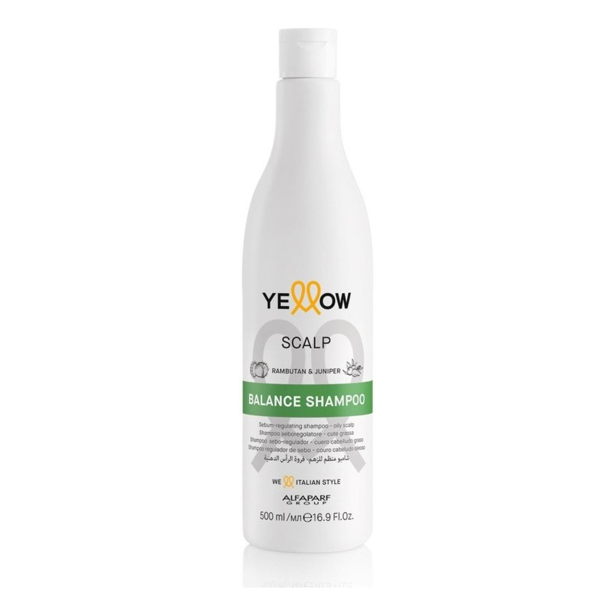 Alfaparf Yellow Szampon Scalpd Balance - Regulacja Sebum 500ml
