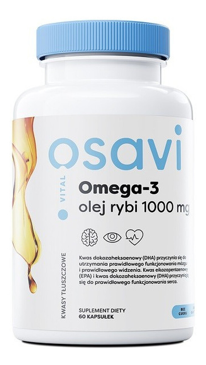 Omega-3 Olej Rybi suplement diety