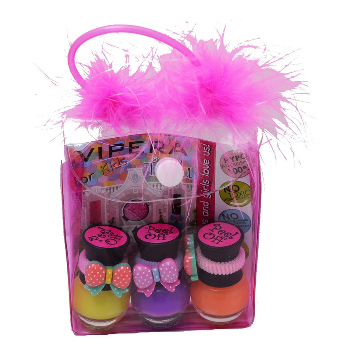 Tutu Peel-Off zestaw lakierów do paznokci w kosmetyczce 12 3x5ml