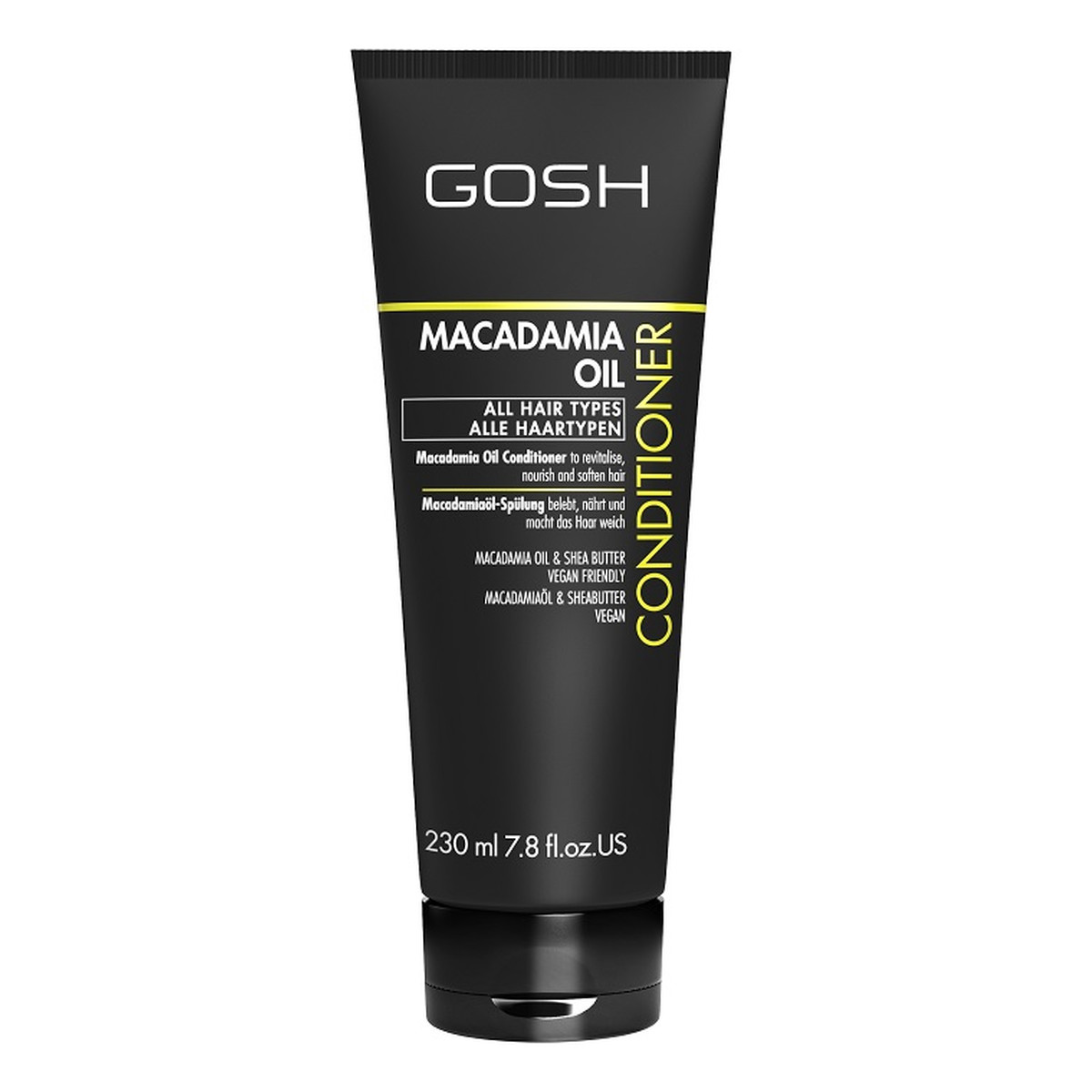 Gosh Macadamia oil conditioner odżywka do włosów z olejem macadamia 230ml