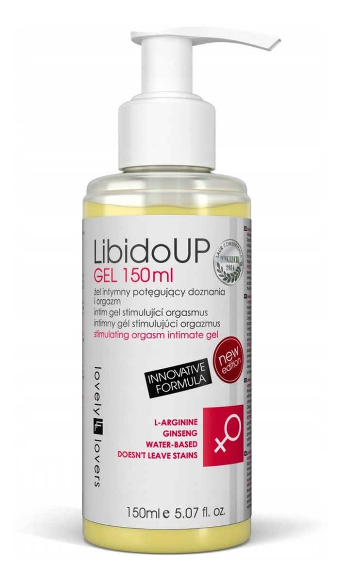 Żel intymny potęgujący doznania i orgazm