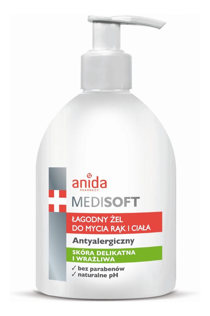 Łagodny Żel Do Mycia Rąk i Ciała