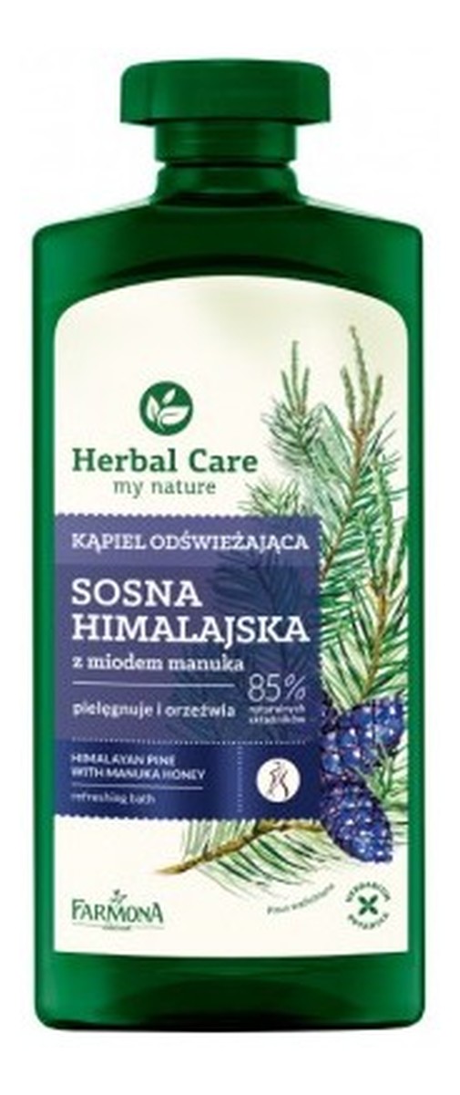 Kąpiel odświeżająca Sosna Himalajska z miodem Manuka
