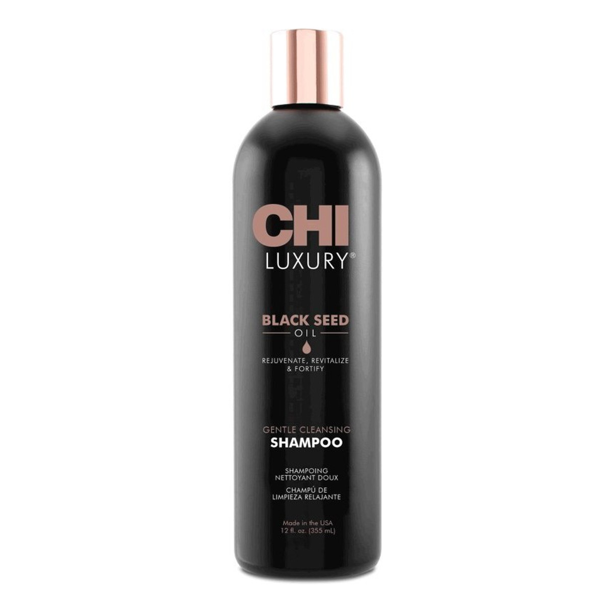 CHI Luxury Black Seed Oil Oczyszczający szampon z olejkiem z czarnuszki 739ml