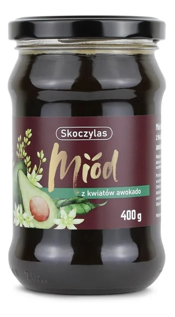 Miód z kwiatów awokado