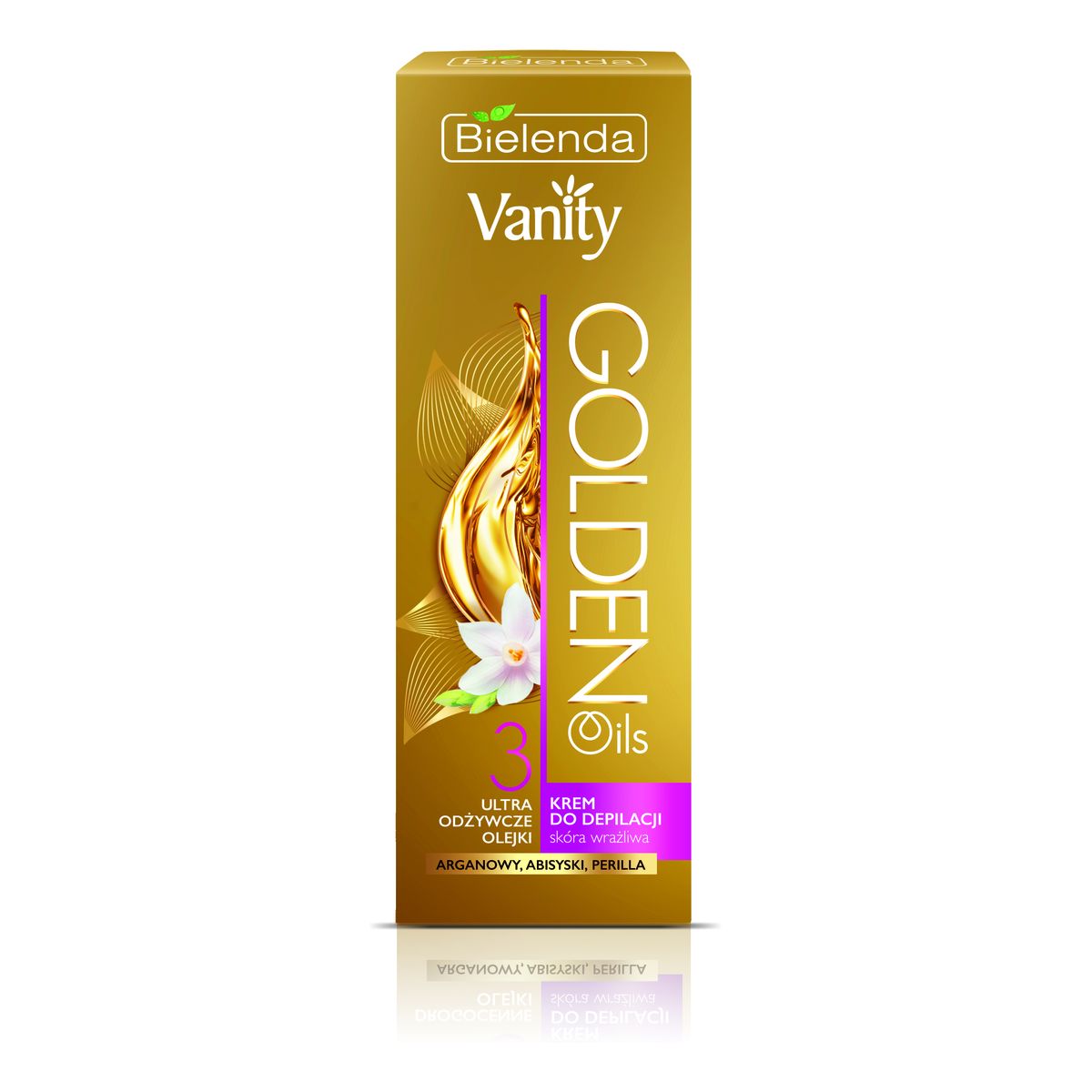 Bielenda Vanity Golden Oils Ultra Odżywienie Krem Do Depilacji z Olejkami 100ml