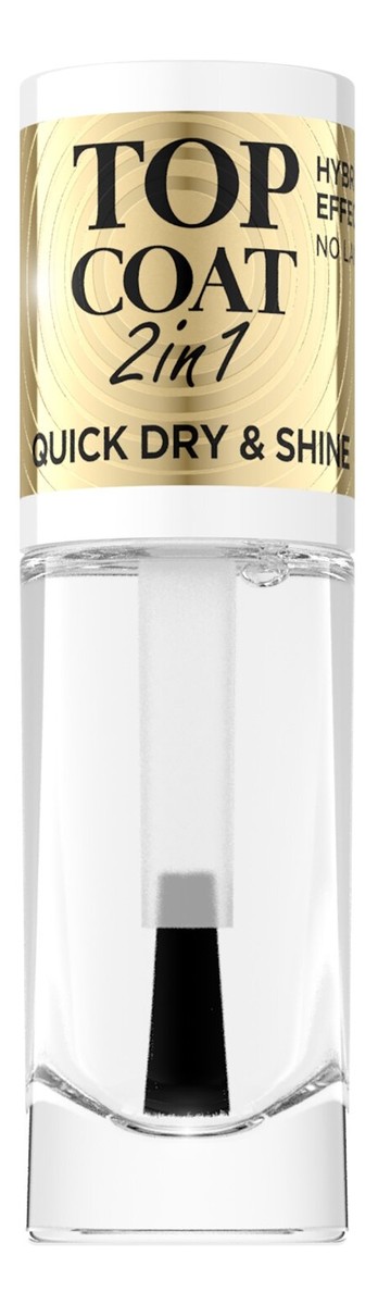 Top Coat i Wysuszacz lakieru do paznokci 2w1