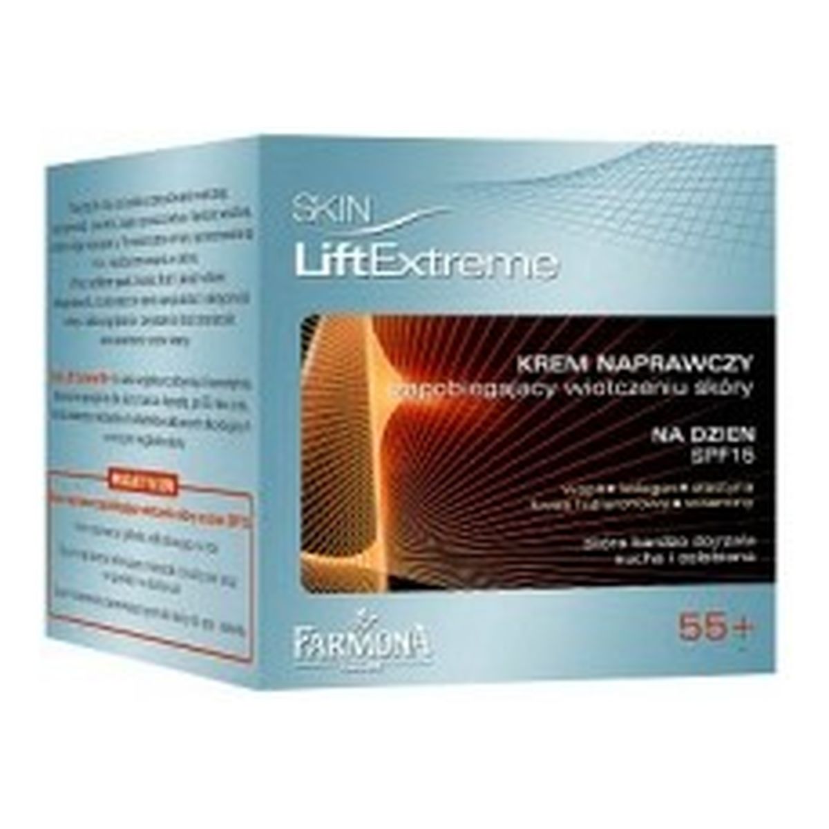 Farmona Extreme 55 Skin Lift Krem Naprawczy Zapobiegający Wiotczeniu Skóry Na Dzień 15 SPF 50ml