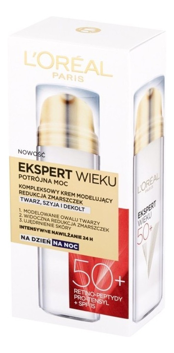 Krem modelujący na dzień na noc