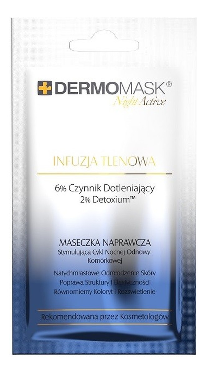 Night Active Maseczka naprawcza na twarz - Infuzja Tlenowa