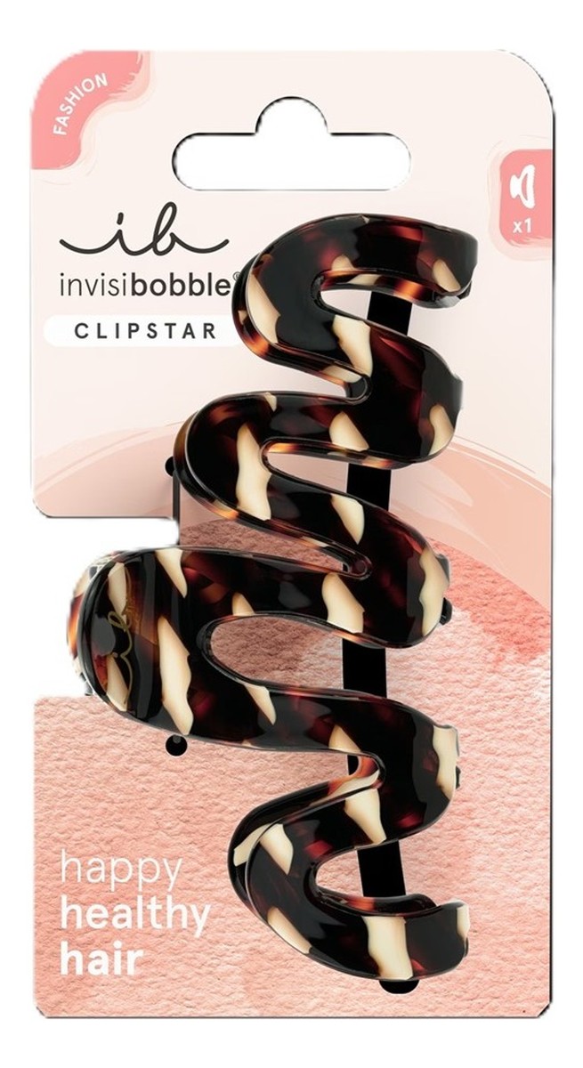 Fashion klamra do włosów Cacao Cream L 1szt.