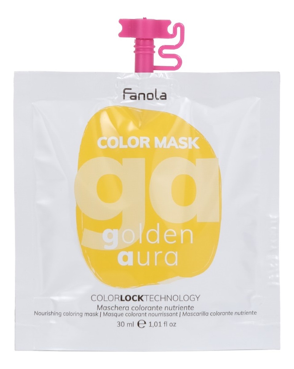 Color mask maska koloryzująca do włosów golden aura