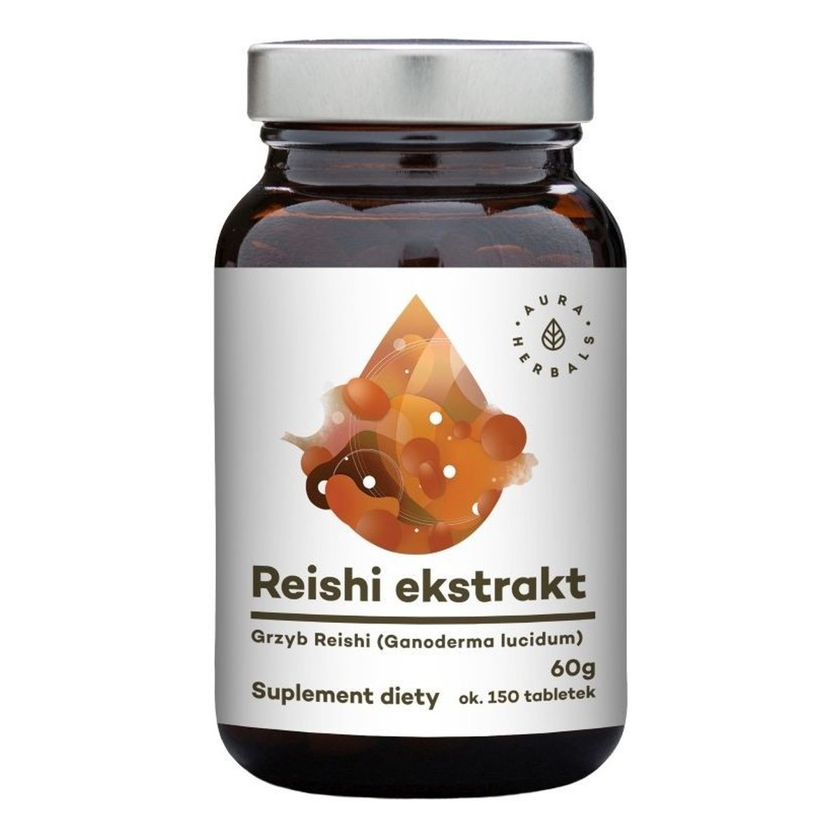 Aura Herbals Suplement diety Reishi Ekstrakt 150 Tabletek 60g