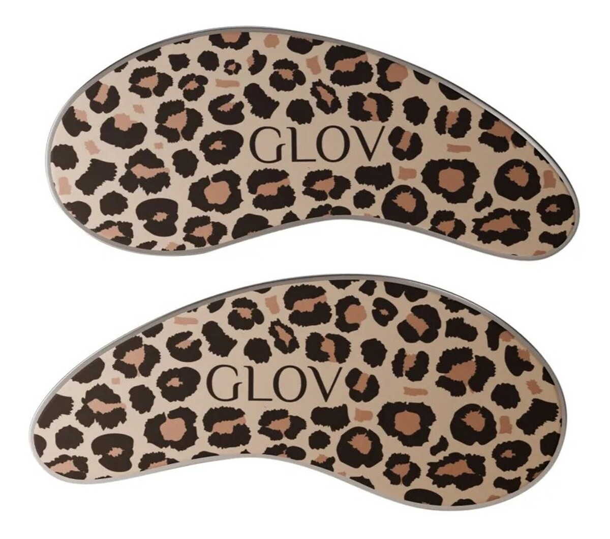 Infinity eye patches silikonowe nawilżające płatki pod oczy wielokrotnego użytku cheetah