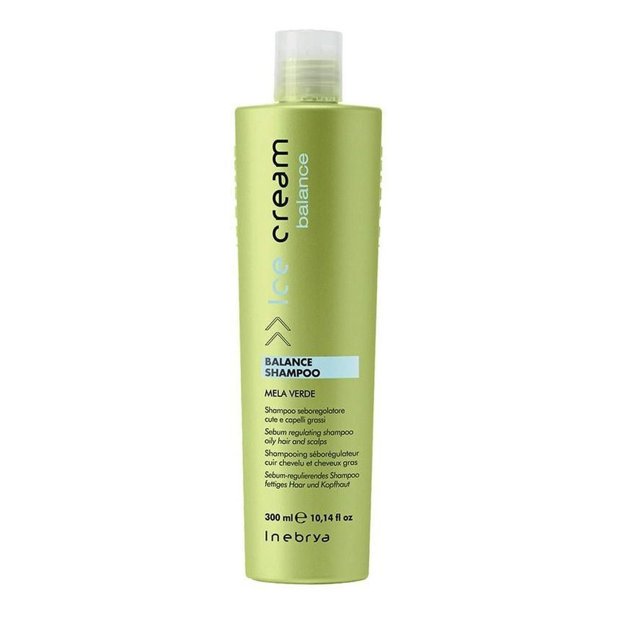 Inebrya Ice cream balance shampoo szampon regulujący sebum do włosów przetłuszczających się 300ml
