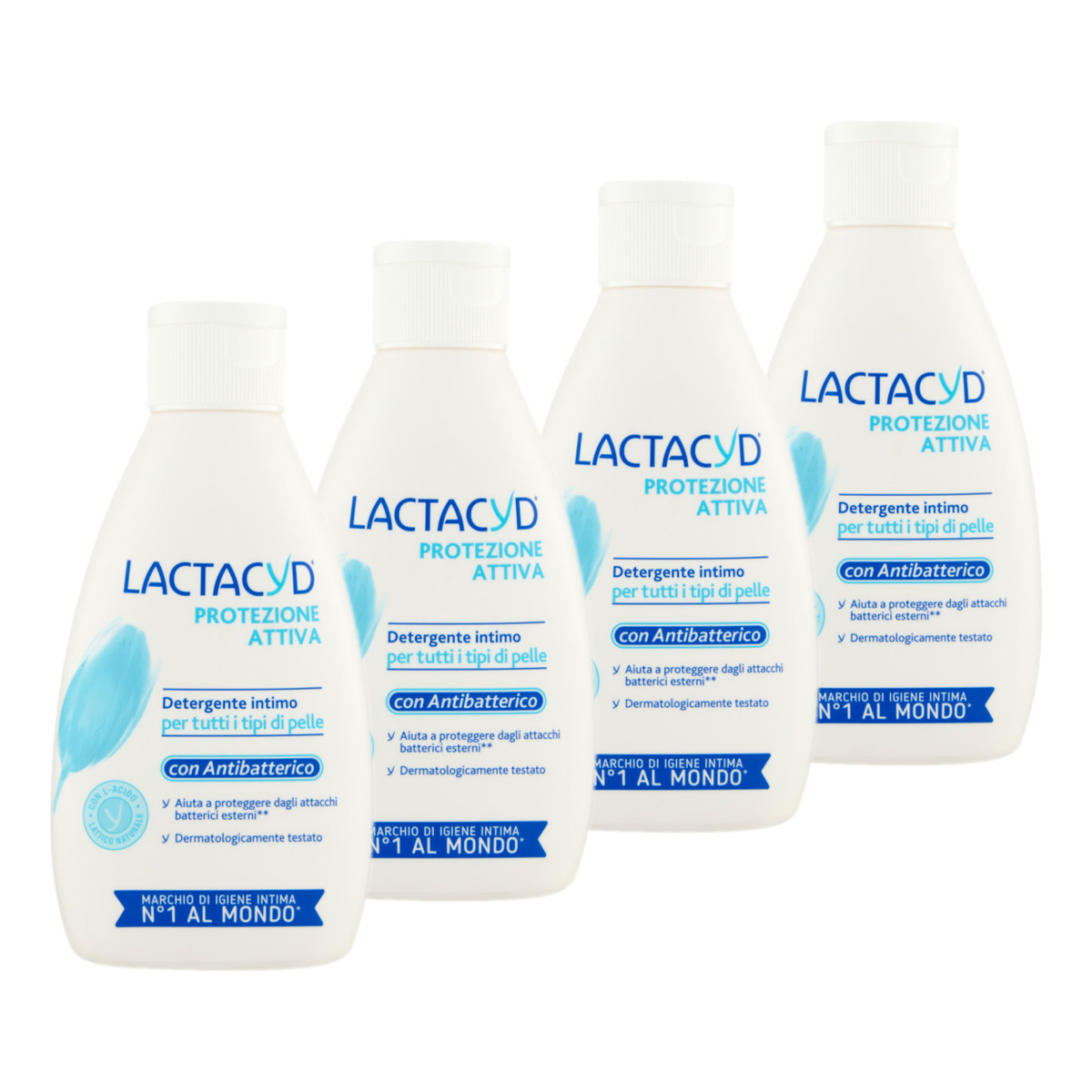 Lactacyd Protezione Attiva Emulsja do higieny intymnej 4x200ml