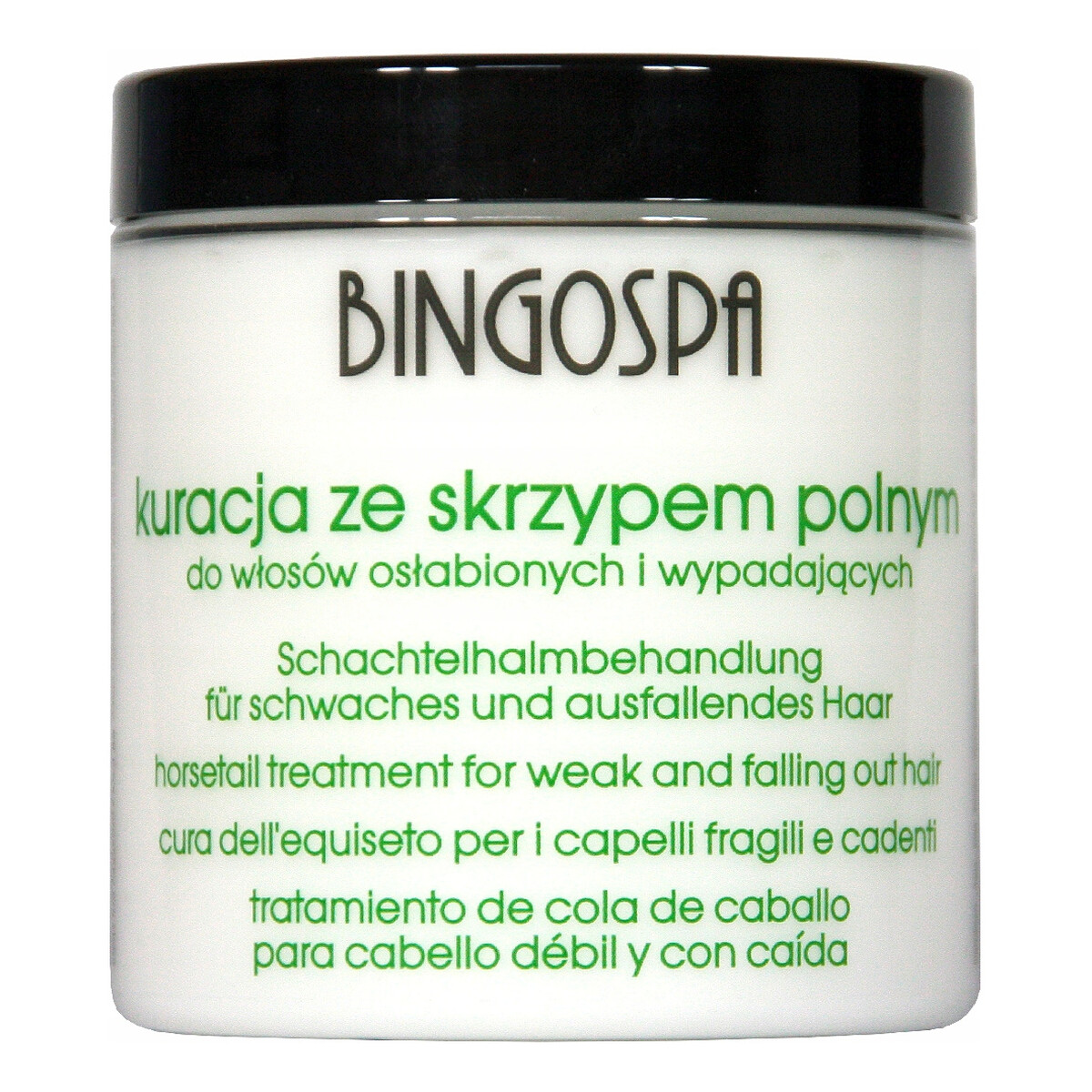 BINGOSPA Kuracja ze skrzypem polnym do włosów osłabionych i wypadających 250g