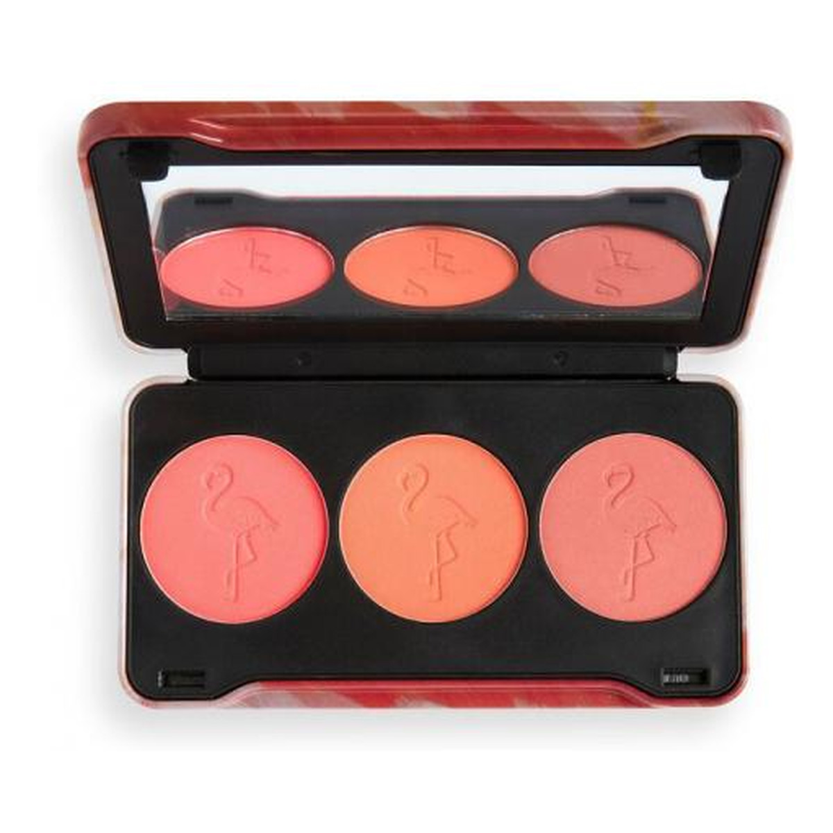 Makeup Revolution Róż Flamingo M Trio Blush Oh My Blush