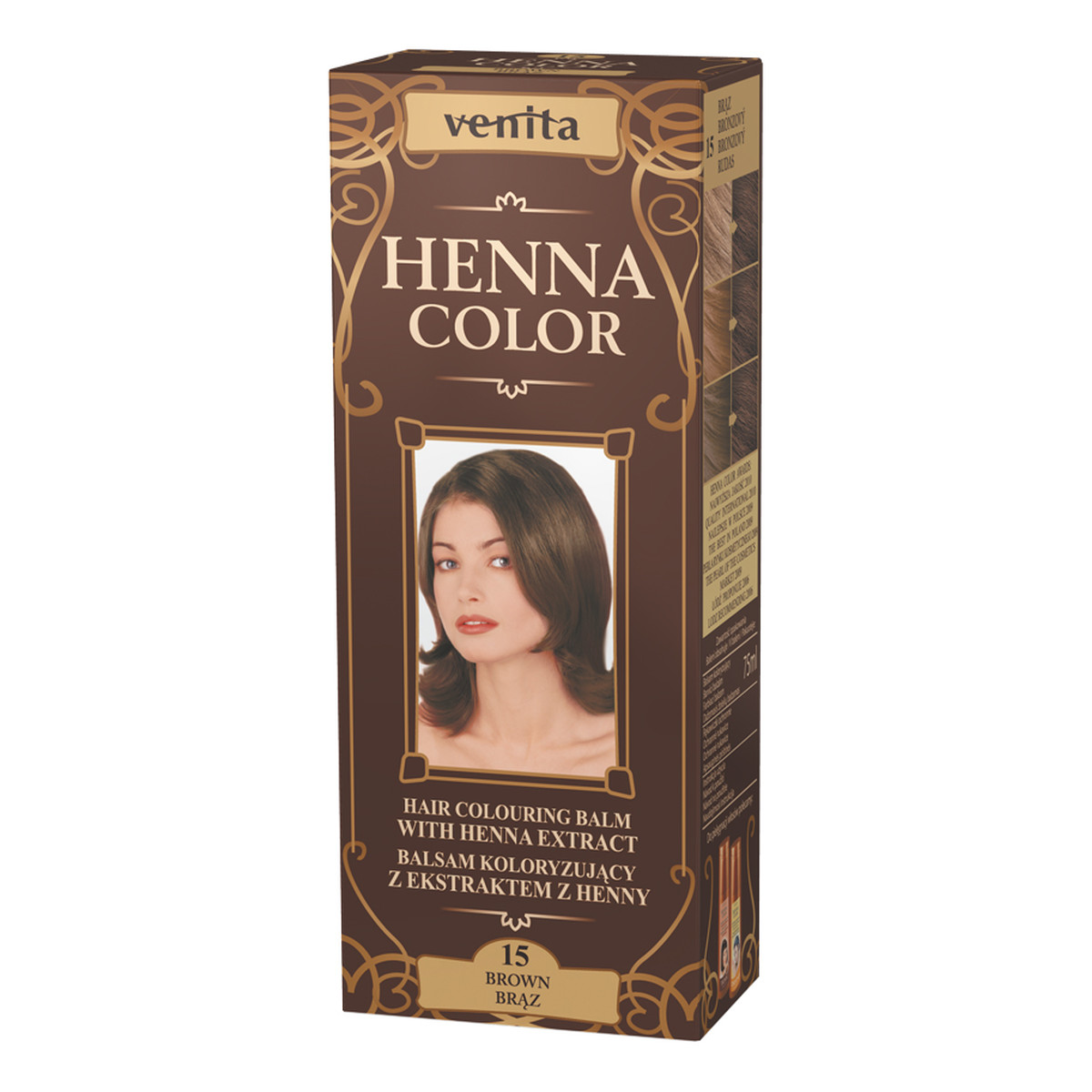 Venita HENNA COLOR Balsam koloryzujący z ekstraktem z henny TUBA 75ml