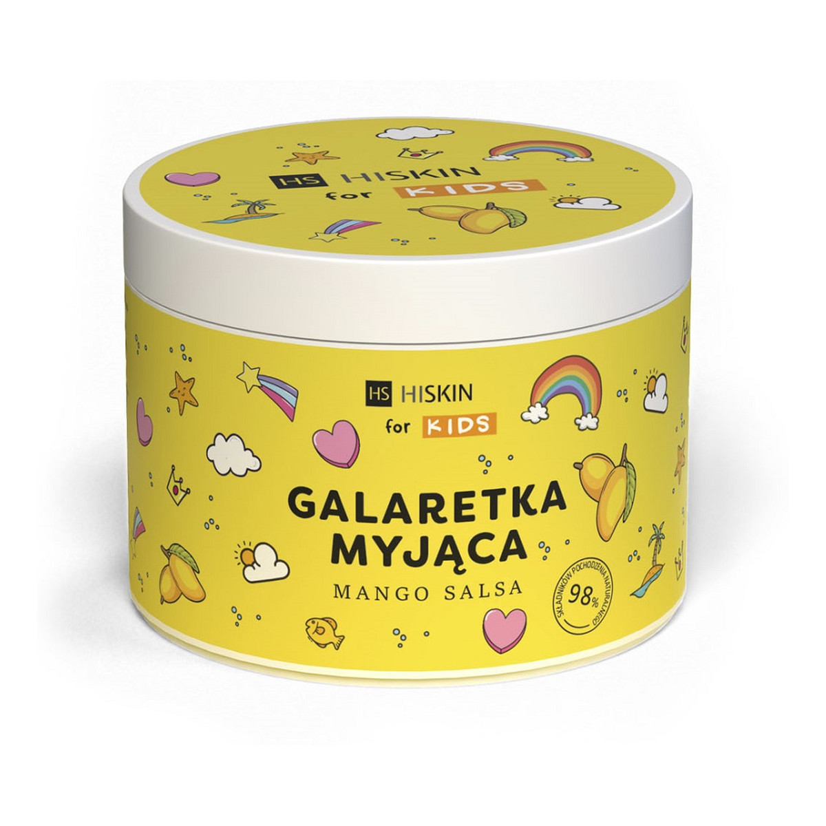 Hiskin Kids galaretka myjąca mango salsa 150ml