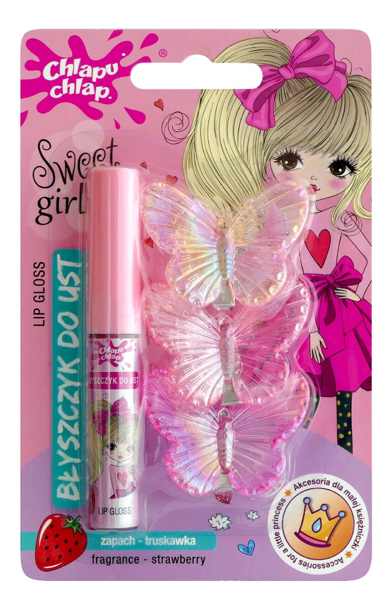 Balsam do ust ze spinkami d/wł.trusk