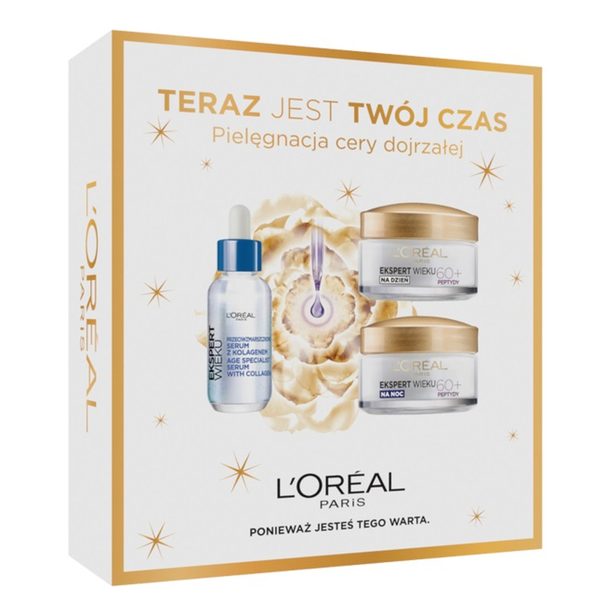 L'Oreal Paris Ekspert Wieku 60+ Zestaw pielęgnacyjny dla dojrzałej skóry