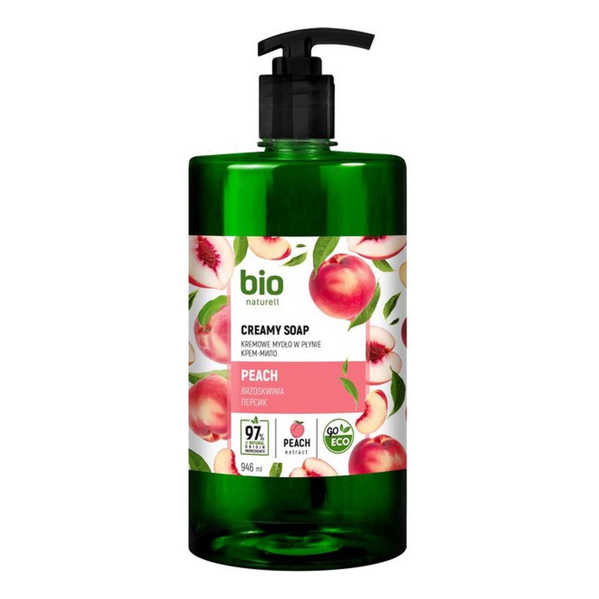 Bio Naturell Kremowe Mydło w płynie Brzoskwinia 946ml