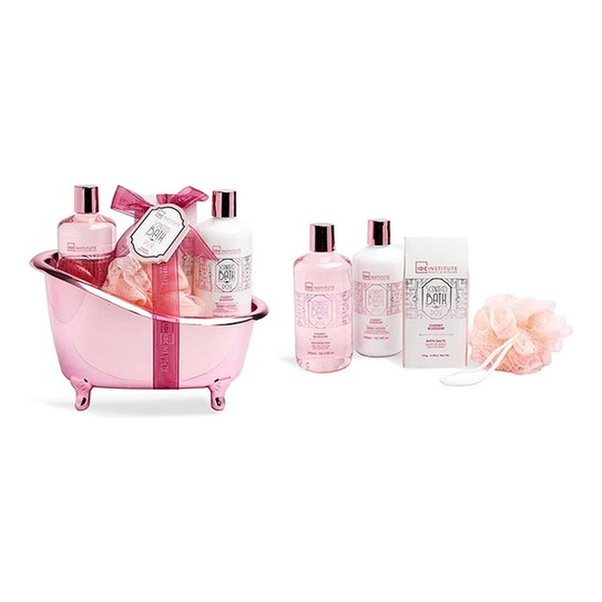 IDC Institute zestaw Scented Rose Bathtub 4 szt