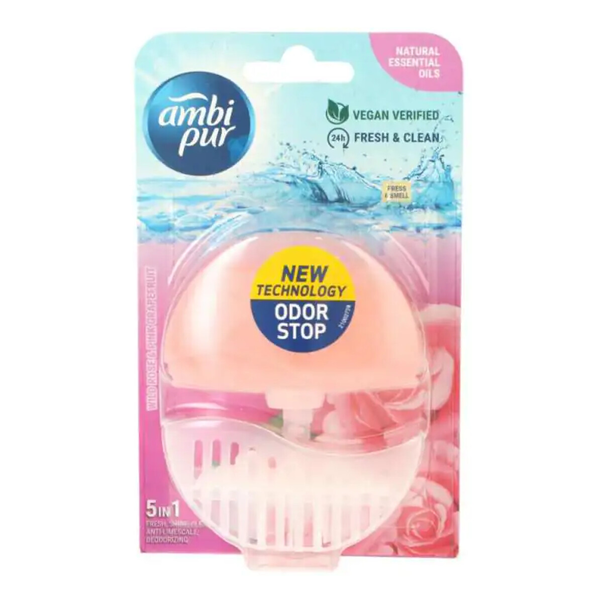 Ambi Pur Róża i Grejpfrut Zawieszka WC 55ml