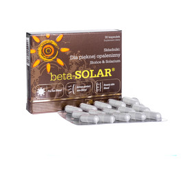 Beta Solar suplement diety 30 kapsułek
