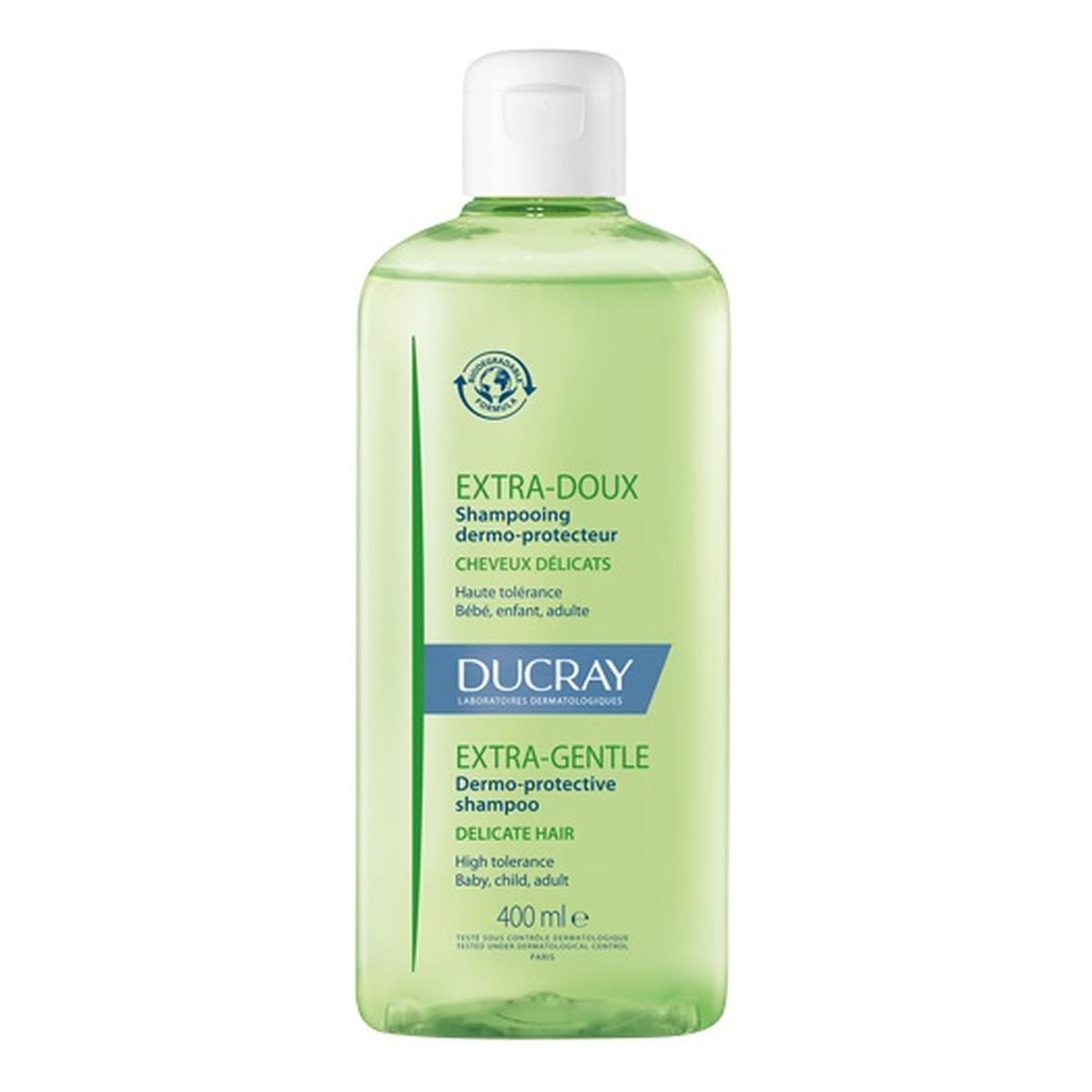 Ducray Extra-gentle dermo-protective shampoo delikatny szampon do włosów wrażliwych 200ml