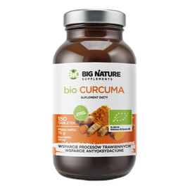 Bio curcuma suplement diety 150 tabletek