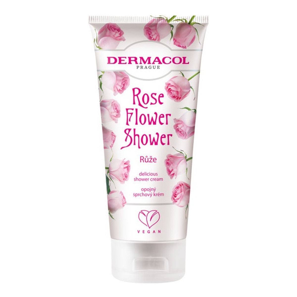 Dermacol Flower Shower Delicious Cream Krem pod prysznic rose 200ml