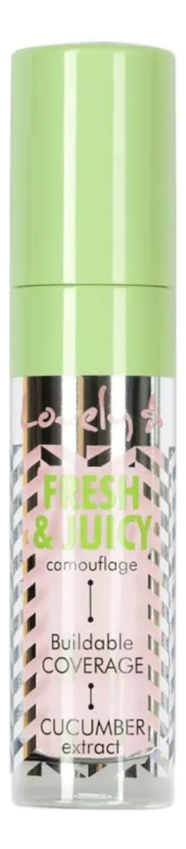 Concealer Rozświetlający korektor do twarzy z ekstraktem z ogórka