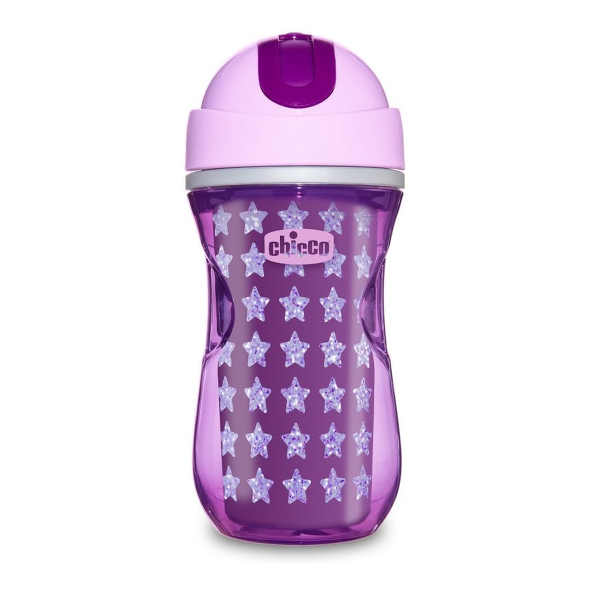 Chicco Sport cup kubek niekapek termiczny ze słomką 14m+ girl 266ml