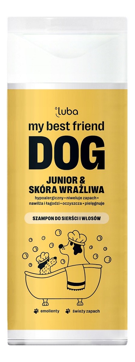 szampon dla juniorów i skóry wrażliwej