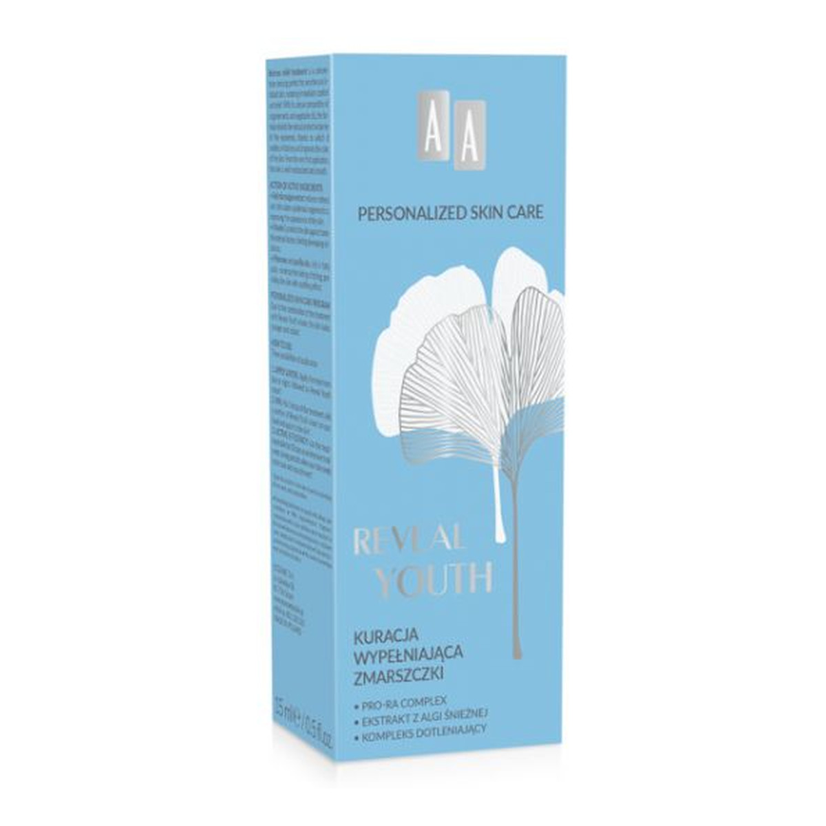 AA Reveal Youth kuracja do twarzy wypełniająca zmarszczki 15ml