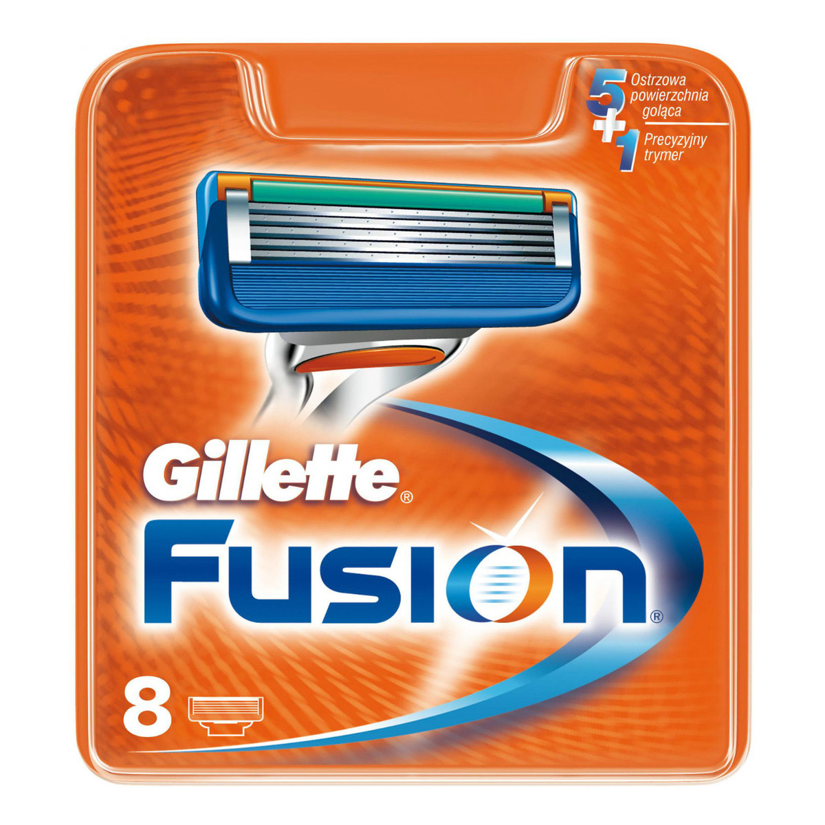 Gillette Fusion Wymienne ostrza do maszynki do golenia 8szt