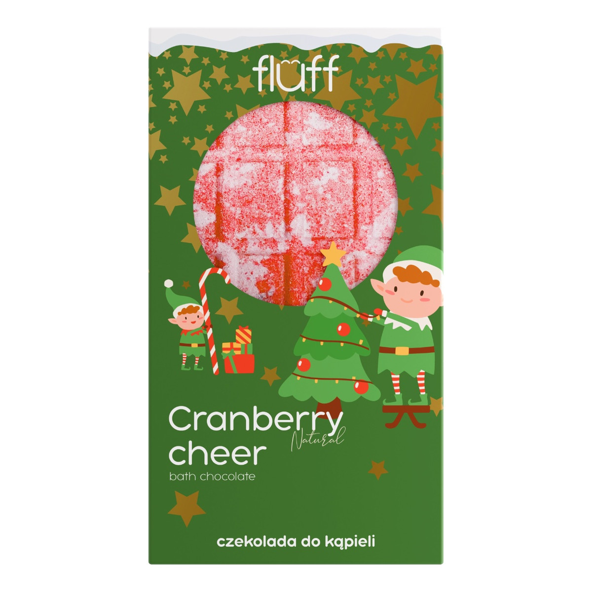 Fluff Czekolada do kąpieli Cranberry Cheer 160g