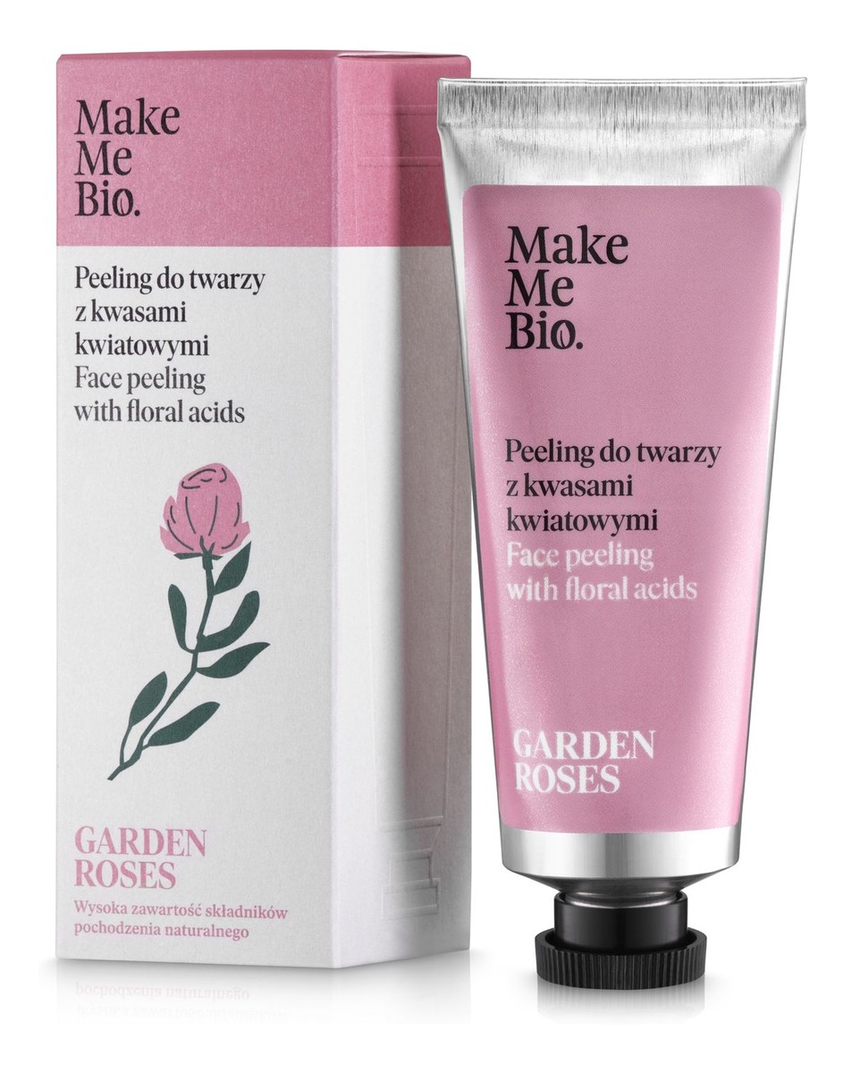 Peeling do twarzy z kwasami kwiatowymi