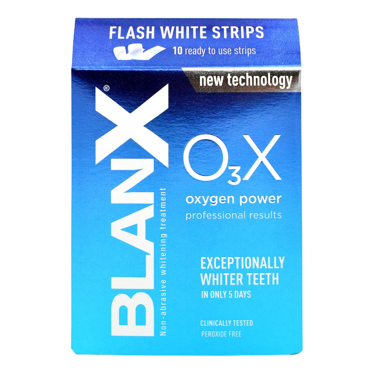 BlanX O3X Oxygen Power paski wybielające zęby z aktywnym tlenem 10szt.