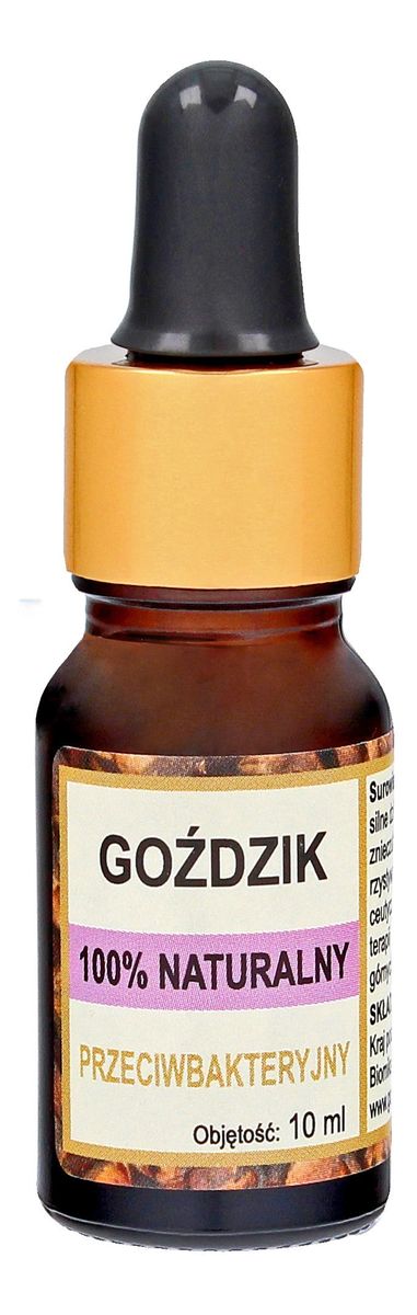Olejek Goździkowy - przeciwbakteryjny