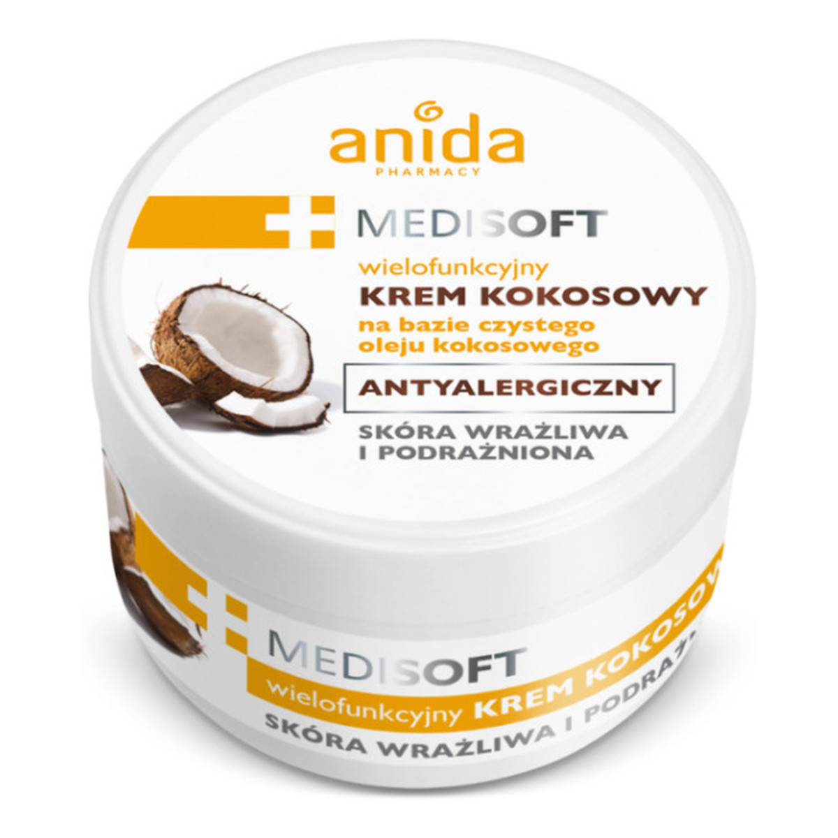 Anida Medi Soft Wielofunkcyjny Krem Kokosowy 125ml