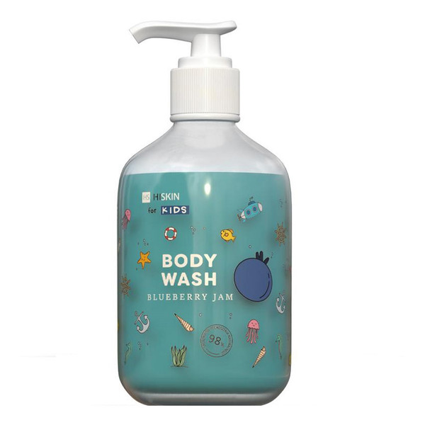 Hiskin Kids Body Wash Płyn do mycia ciała dla dzieci Blueberry Jam 400ml