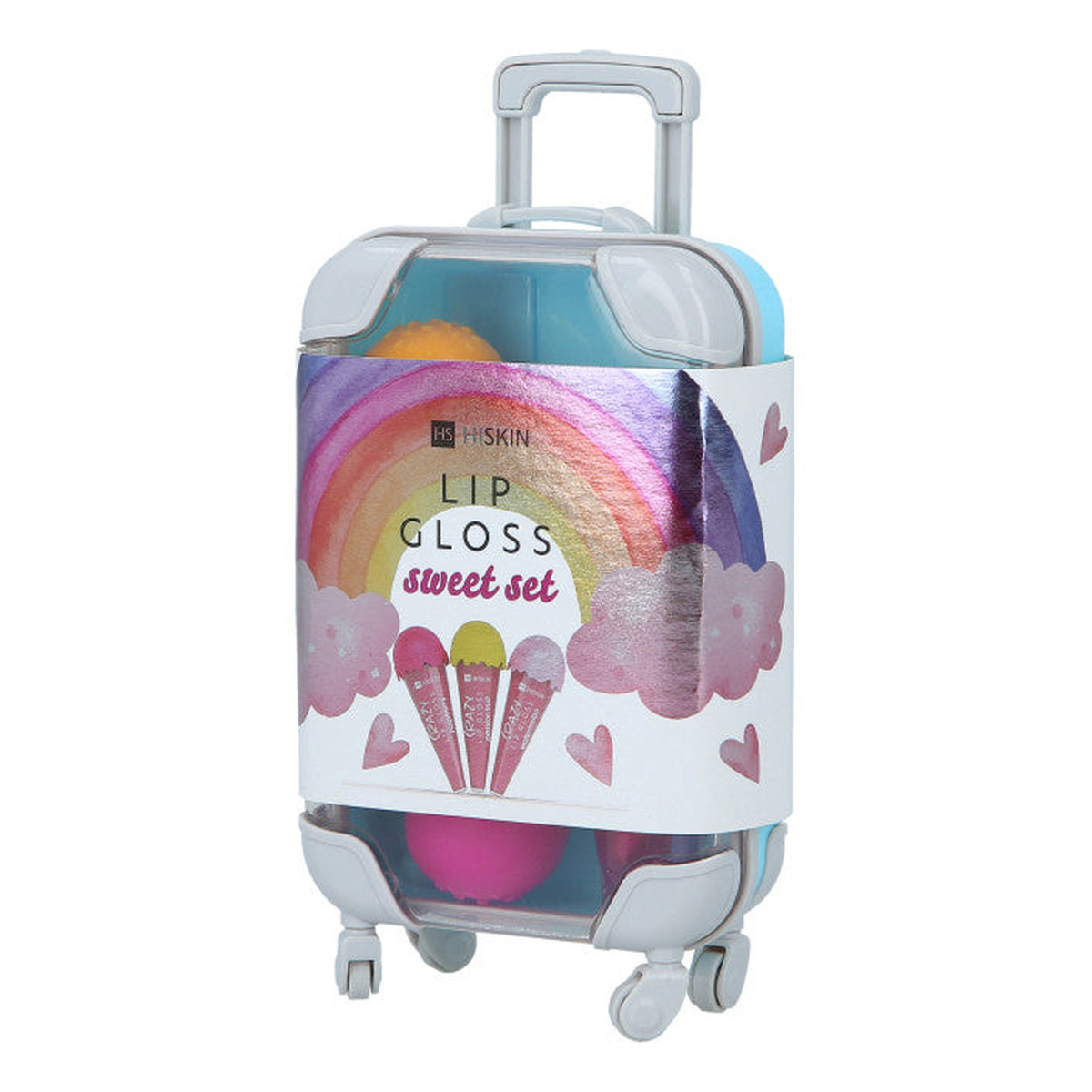 Hiskin Zestaw Błyszczyków do Ust w Walizce